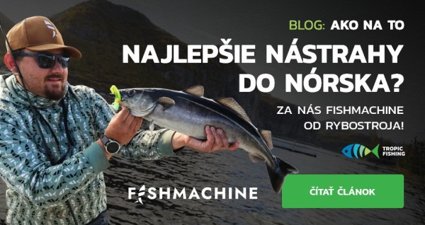 Chytajte ako profíci: Prečo sú nástrahy Fishmachine od Rybostroja to najlepšie, čo si môžete vziať do Nórska?
