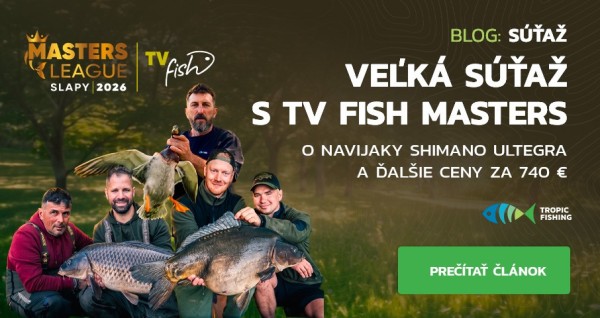 Súťaž s TV Fish Masters! O ceny za 740 €