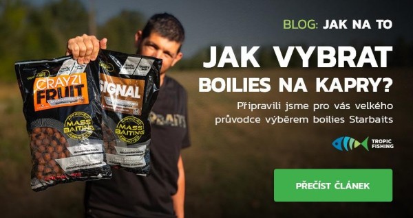 Průvodce výběrem boilies STARBAITS