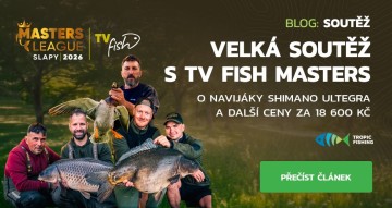 Soutěž s TV Fish Masters! O ceny za 18 600 Kč