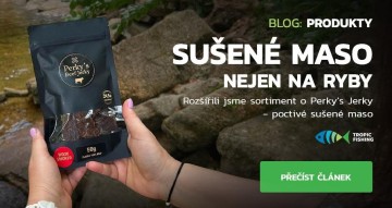 Perky's Jerky: Poctivé sušené maso, co vás u vody nenechá o hladu