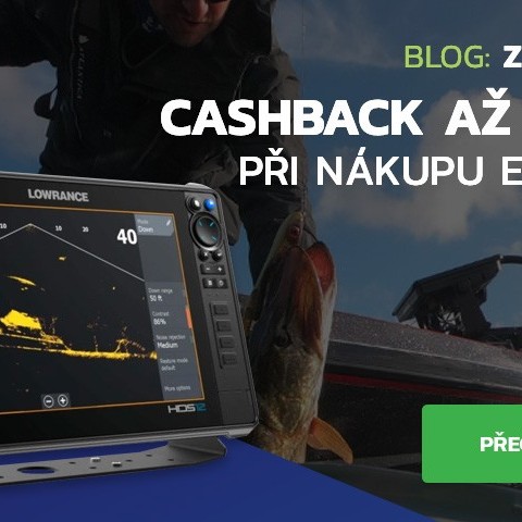 Cashback až 1 100 € při nákupu echolotu a sondy Lowrance Cashback až 1 100 € při nákupu echolotu a sondy Lowrance