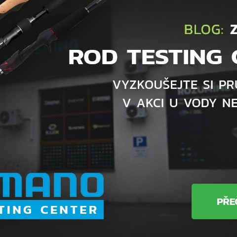 Shimano Rod Testing Center: Vyzkoušejte si prémiové řady prutů Shimano předtím než si je koupíte Shimano Rod Testing Center: Vyzkoušejte si prémiové řady prutů Shimano předtím než si je koupíte