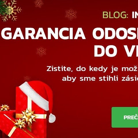 Garancia odoslania do Vianoc 2025