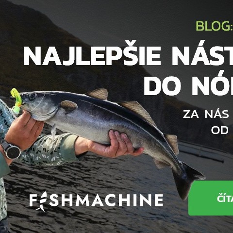 Chytajte ako profíci: Prečo sú nástrahy Fishmachine od Rybostroja to najlepšie, čo si môžete vziať do Nórska?