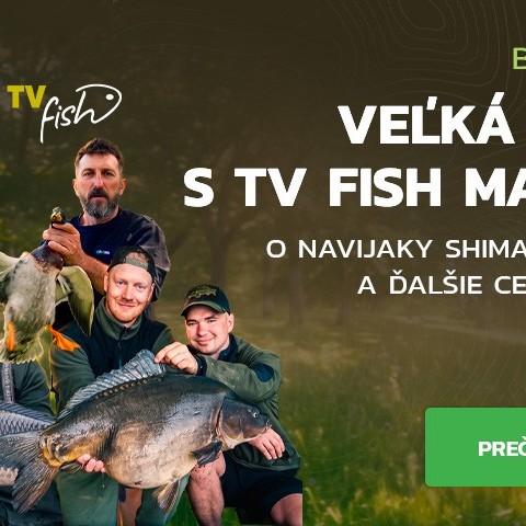Súťaž s TV Fish Masters! O ceny za 740 €
