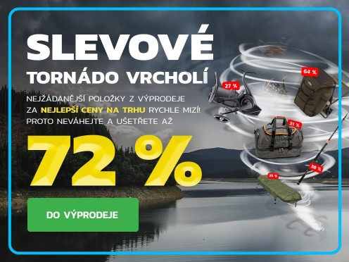 Slevové tornádo vrcholí