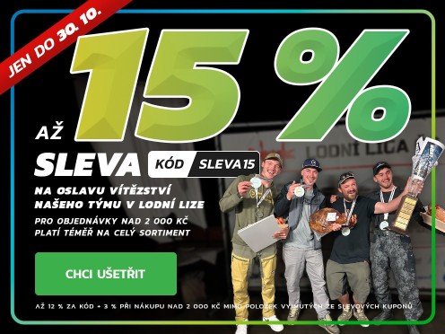 SLEVA až 15 %