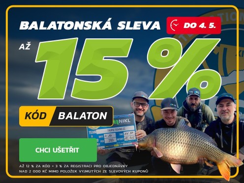 Balatonská SLEVA až 15 %