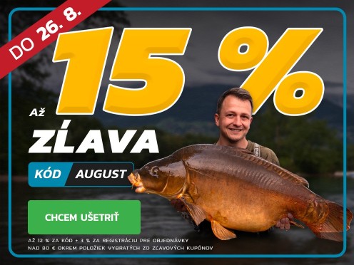 Posledná letná ZĽAVA až 15% začala