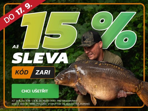 SLEVA až 15 %