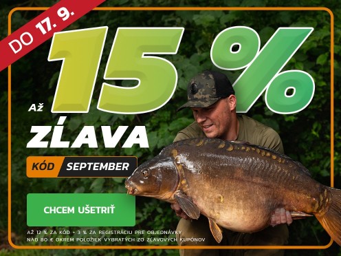 ZĽAVA až 15 %