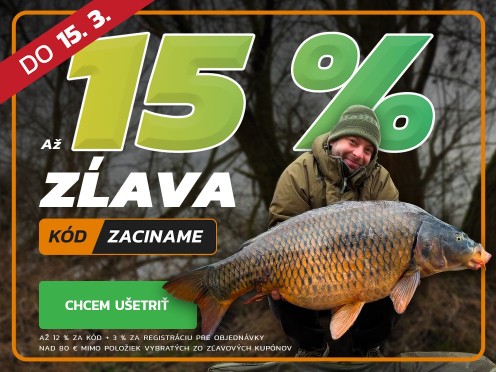 ZĽAVA až 15 % takmer na všetko