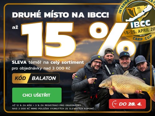 IBCC SLEVA až 15 %