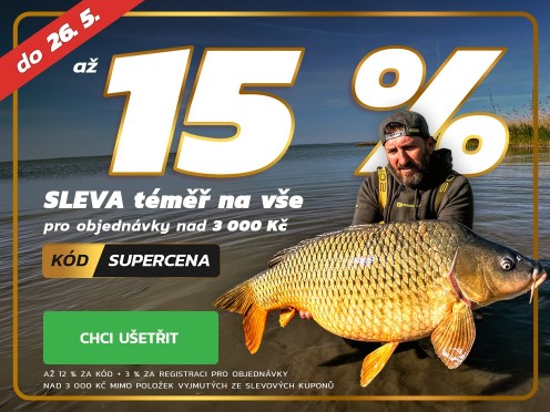 SLEVA až 15 %