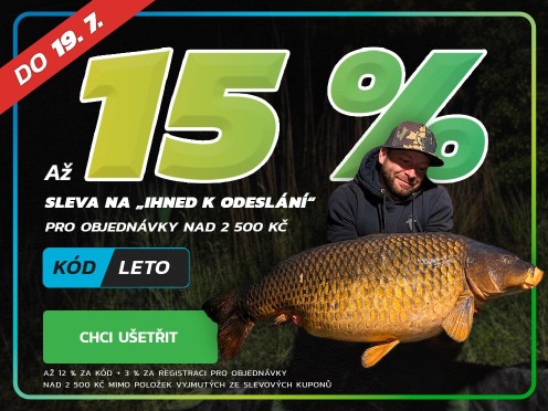 SLEVA až 15 %