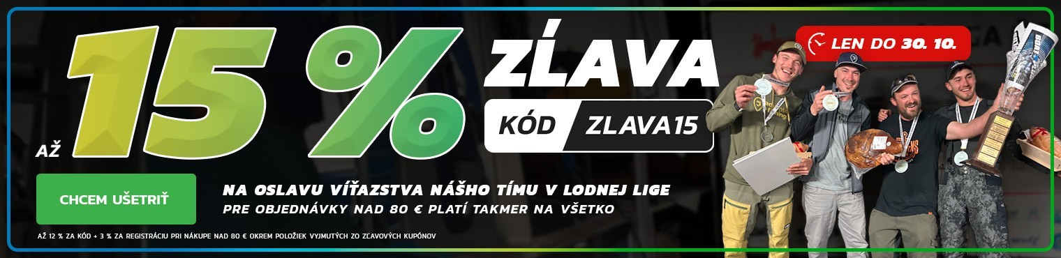 ZĽAVA až 15 %