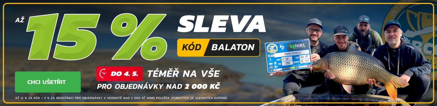 Balatonská SLEVA až 15 %
