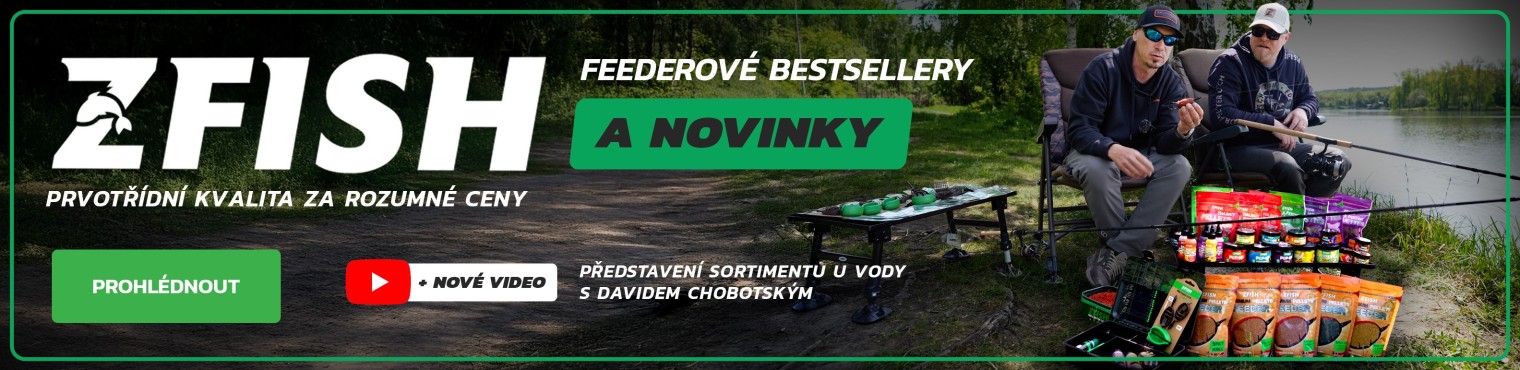 ZFISH - feederové bestsellery a novinky