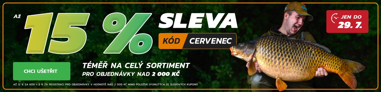SLEVA až 15 % téměř na celý sortiment