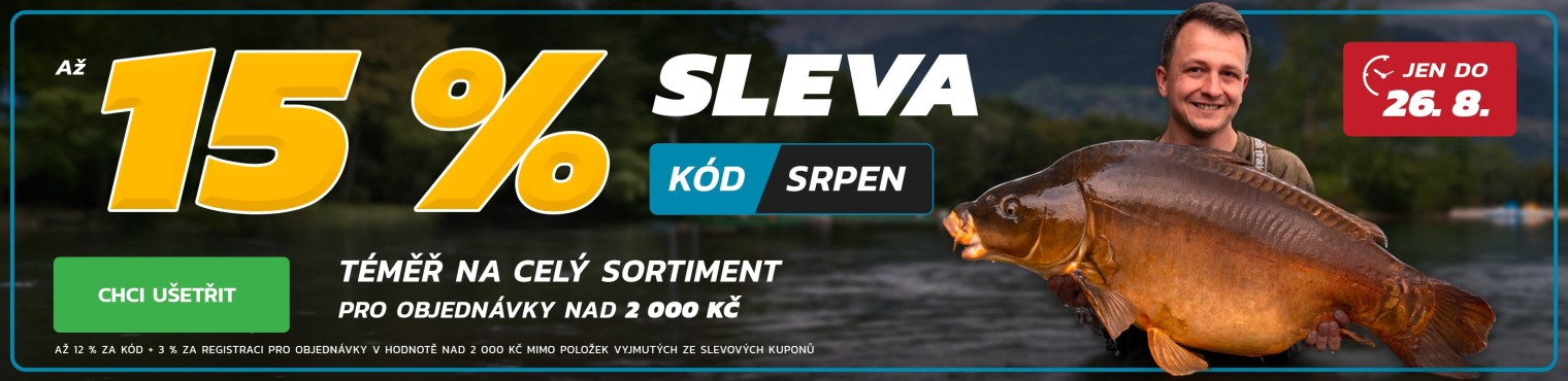 SLEVA až 15 % téměř na vše