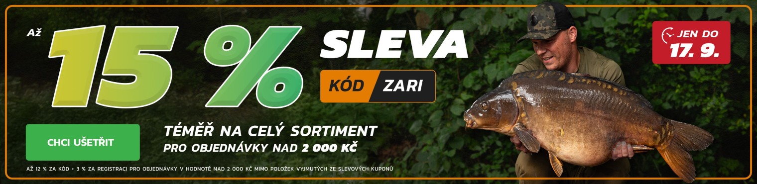 SLEVA až 15 %