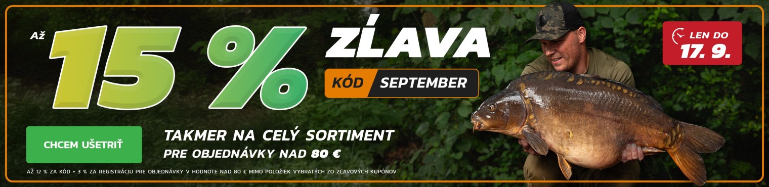 ZĽAVA až 15 %