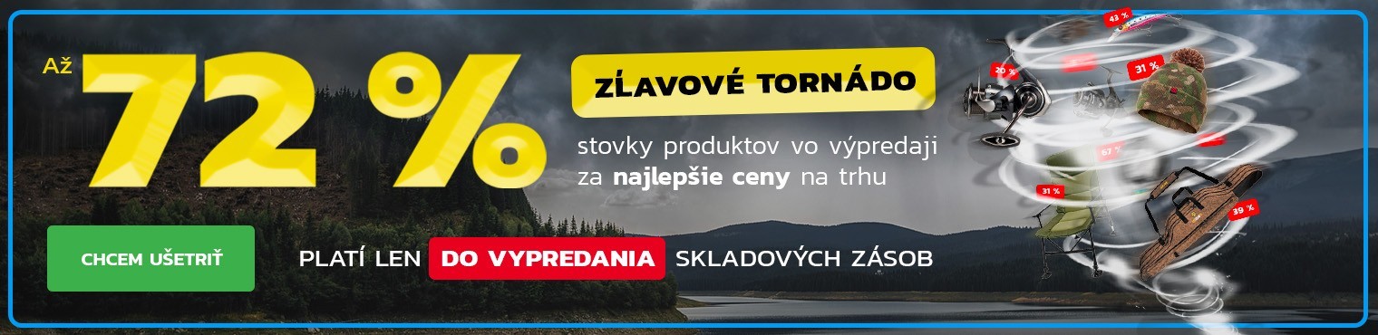 ZĽAVOVÉ TORNÁDO! Ušetrite až 72 %