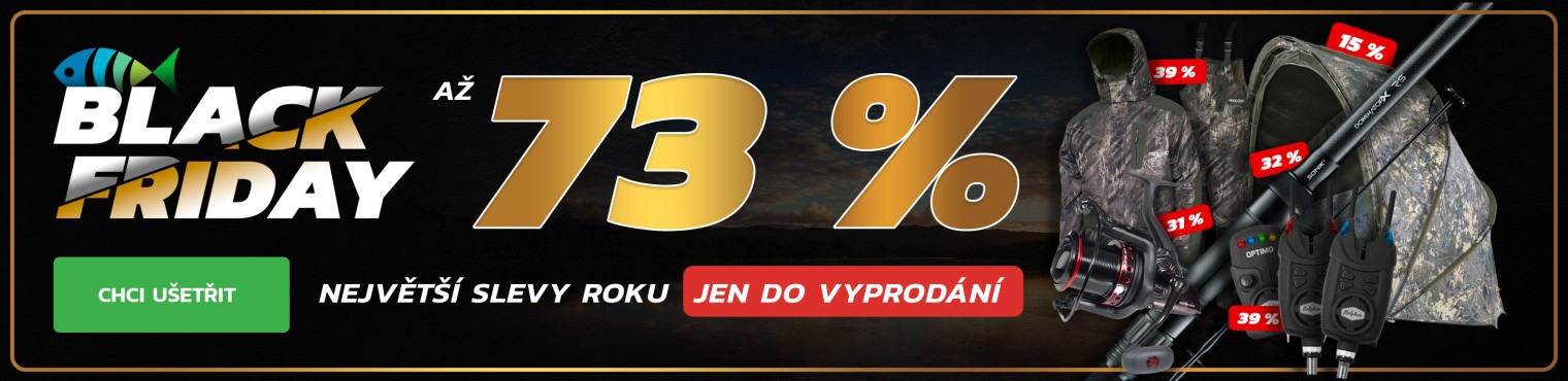 BLACK FRIDAY až - 75 %