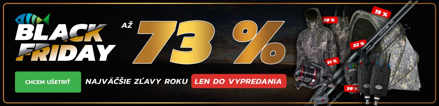 BLACK FRIDAY až 75 %