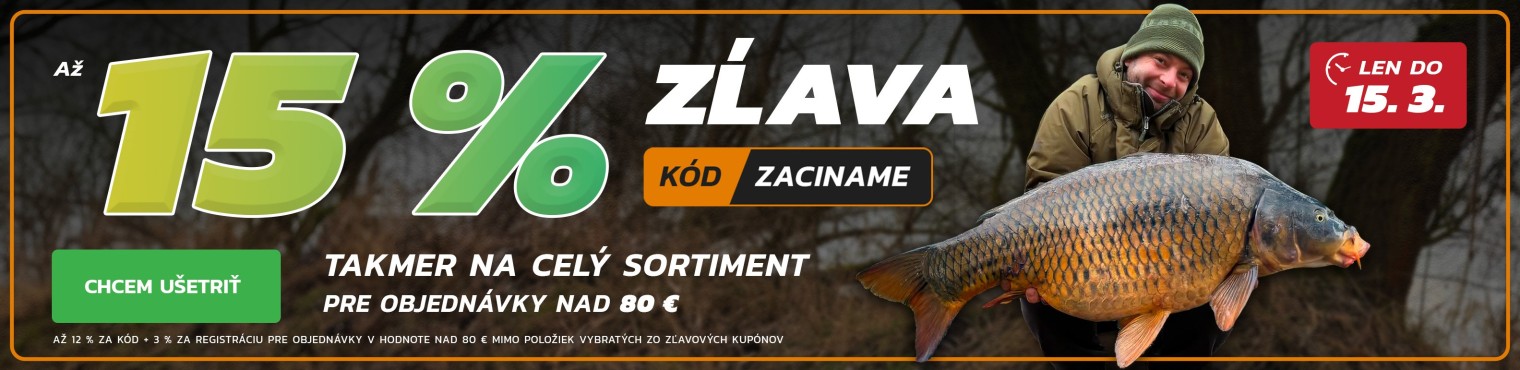 ZĽAVA až 15 % takmer na všetko