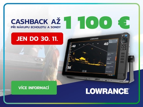 Cashback Lowrance až 1 100 €