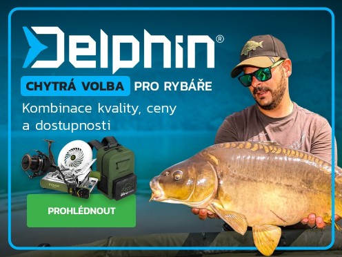 Delphin - chytrá volba pro rybáře