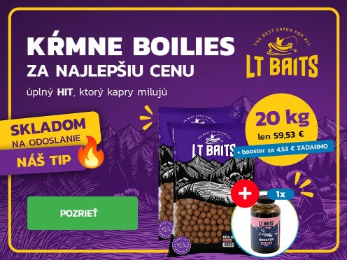 České boilies LT Baits za super cenu skladom