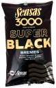 Kŕmenie Sensas 3000 Super Black 1kg (viac druhu) Bremes(pleskáč)