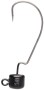 3ks - Jigova glava Savage Gear Ned Ewg Jighead Matt Black