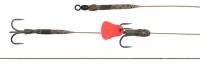 Gotovi Predvez Rage Predator Twin Treble Traces 52cm 40lb