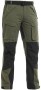 Hlače Fladen Trousers Authentic 2.0 Zelena/Crna
