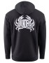 Hoodica Grundéns Eat Your Words DWR HD Hoodie Black Crab Graphic