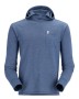 Tričko Simms Henry's Fork Hoody Mornarska Melange