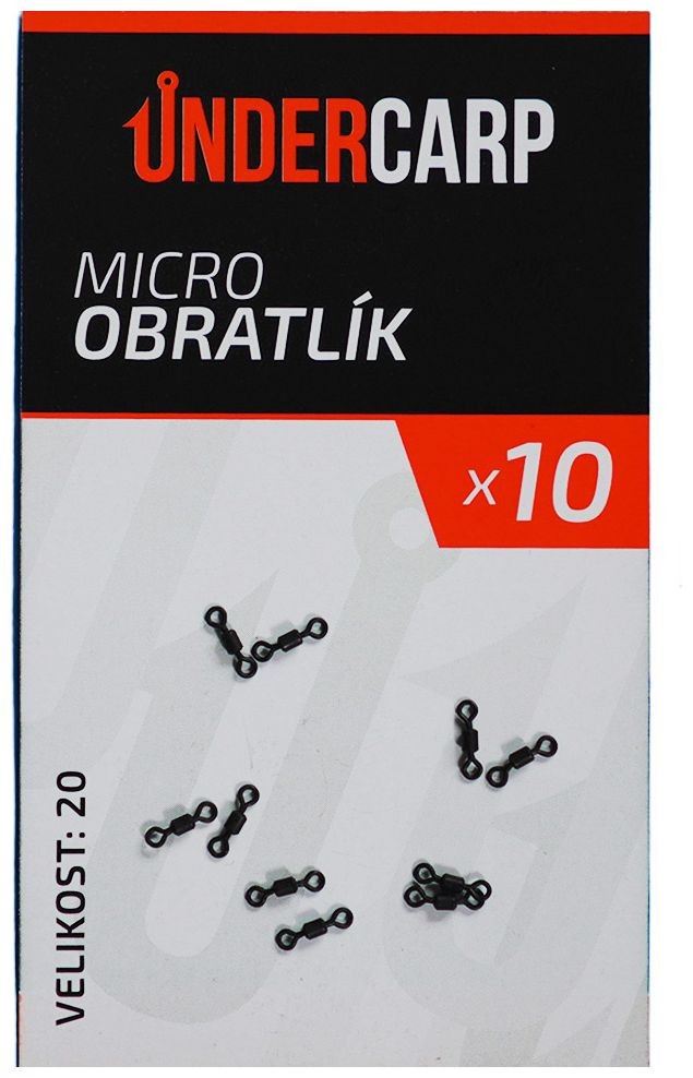 10 kom - Mikro obratnik UnderCarp veličina 20