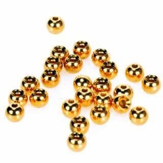 100kom - Glave Giants Fishing Zlatá Beads Gold