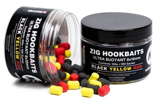 100kom - Plovući Boilie CC Moore NS1 Zig Hookbaits 8x12mm