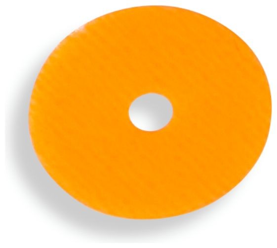 100kom - Stoperi Iron Claw Provider Bait Disc 9 mm fluo