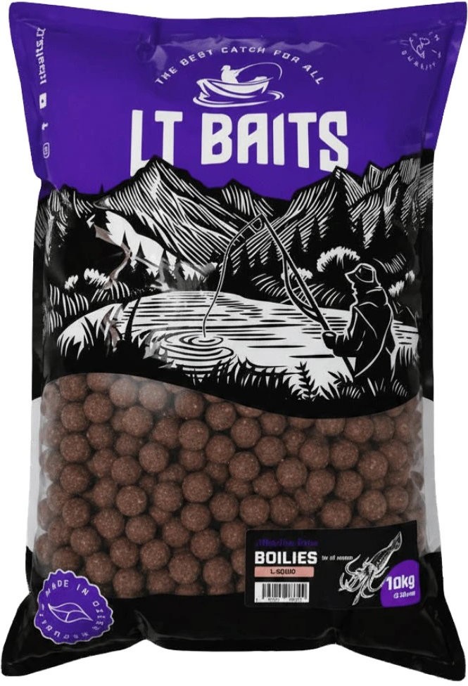 20kg - Boilies LT Baits iSQUID 24mm + Booster Zdarma