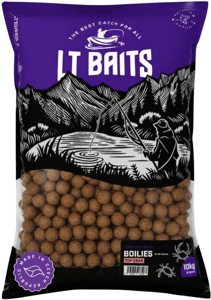 20kg - Boilies LT Baits Top Crab 24mm + Booster Besplatno