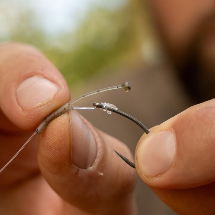 10kom - Adapteri Avid Carp Outline FleckTone D-Rig Kicker