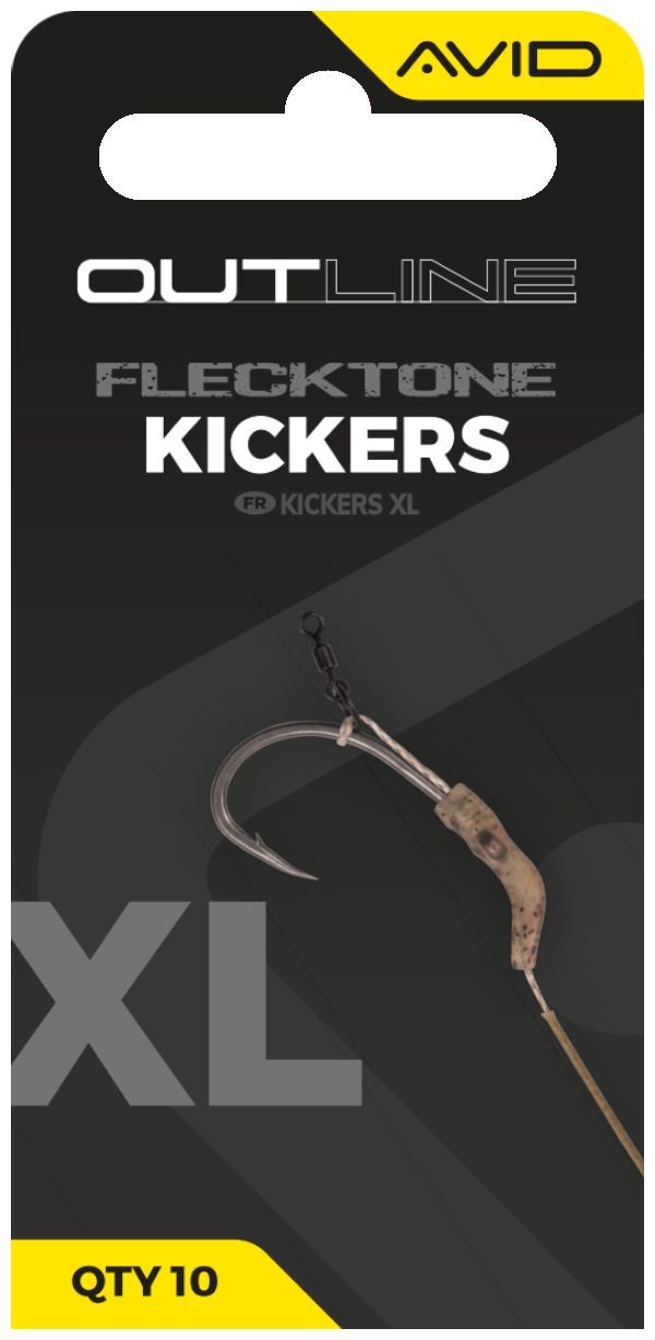10kom - Adapteri Avid Carp Outline FleckTone Kickers XL