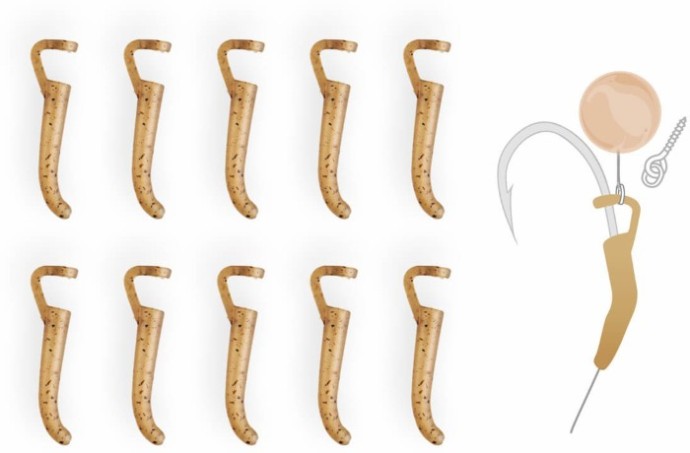 10kom - Adapteri Zfish Pop-Up Hook Aligner