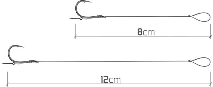 10kom - Feeder predvez Delphin Braided Sting Chinu